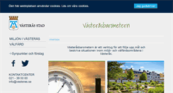 Desktop Screenshot of barometern.vasteras.se