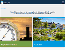 Tablet Screenshot of barometern.vasteras.se